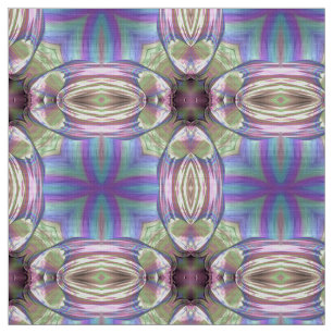 Tela FAIRY GLEN ~ Purple Aqua Bonito Verde Rosa