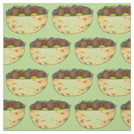 Tela Falafel Balls Lechuga Tomate Pita Foodie Sandwich