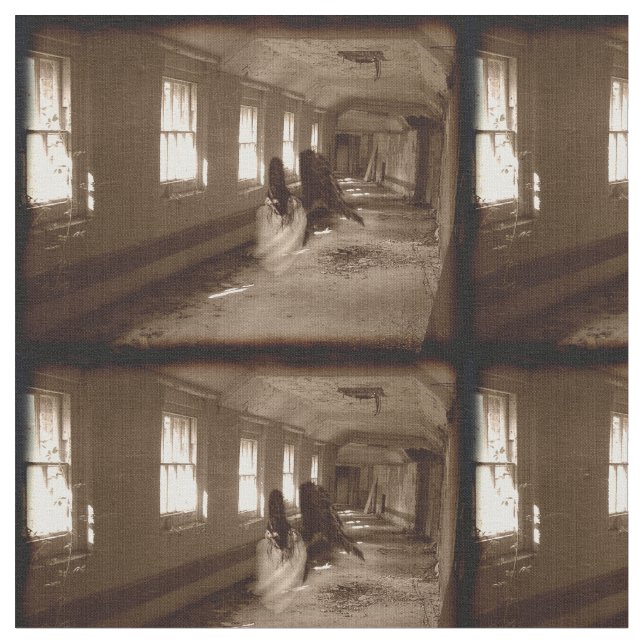 Tela Falln Asylum Angel (De cerca)