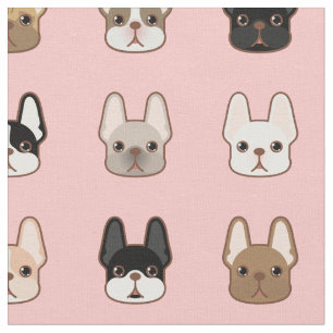 Tela Familia de los Frenchies