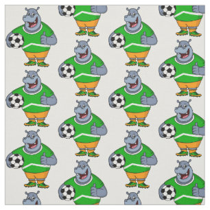 Tela Famoso ilustracion de personalizado de futbolista