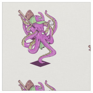 Tela Famoso pulpo jugando al béisbol