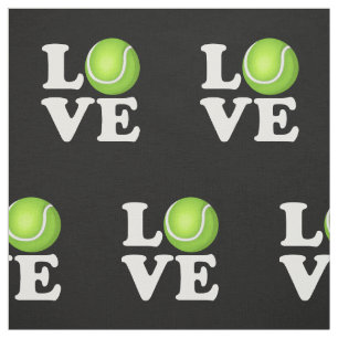 Tela Fan de tenis del amor del tenis