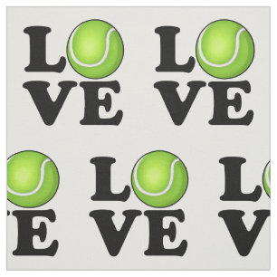 Tela Fan de tenis del amor del tenis