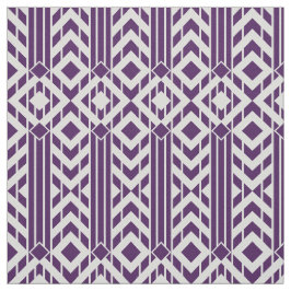 Tela Fancy Purple & Grey Chevron Stripes Fabric