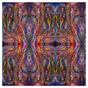 Tela Fantasía azul púrpura VIVIENE Y MERLIN