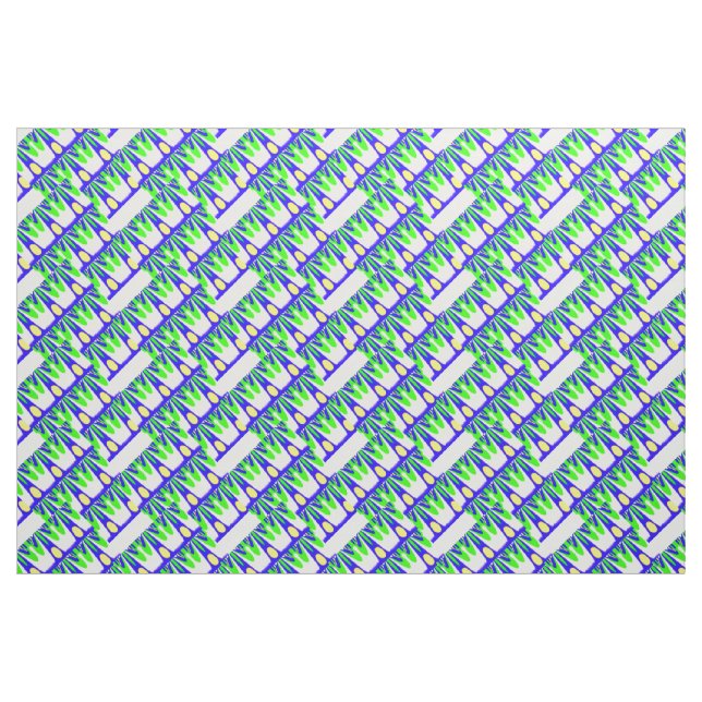 Tela Fantasía de primavera ("Cuarto gordo" (fat quarter))