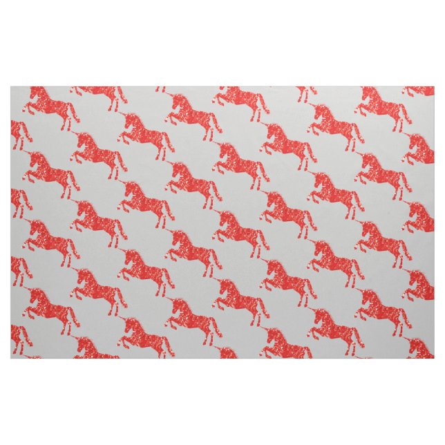 Tela Fantasía mística de Red Unicorn ("Cuarto gordo" (fat quarter))