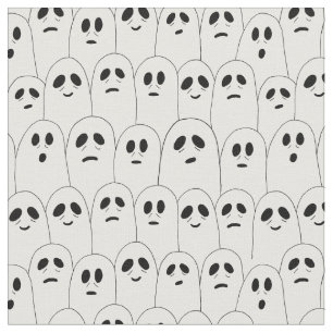 Tela Fantasmas de Halloween blanco lindo estampados