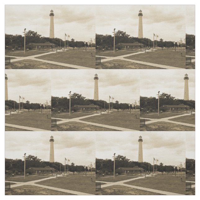 Tela Faro de Cape May (Retal)