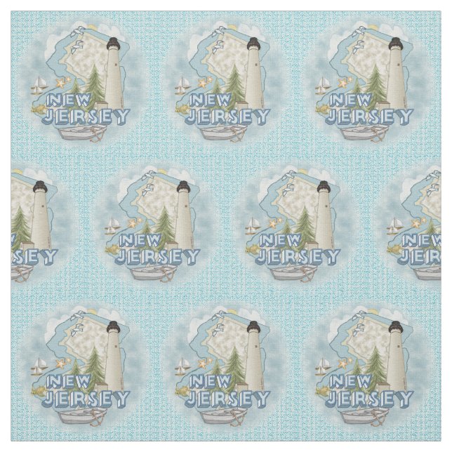 Tela Faro de Nueva Jersey (Retal)