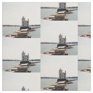 Tela Faro del lago Erie