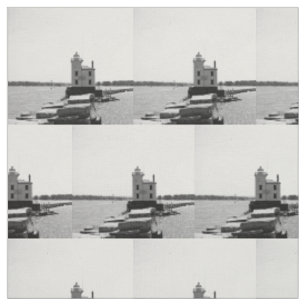 Tela Faro del lago Erie