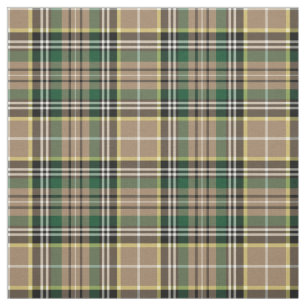 Tela Farrell Tartan Pattern Tan Irish Plage