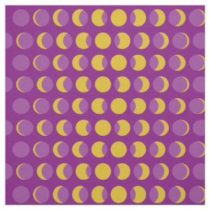 Tela Fases de la luna a mediados del siglo moderno