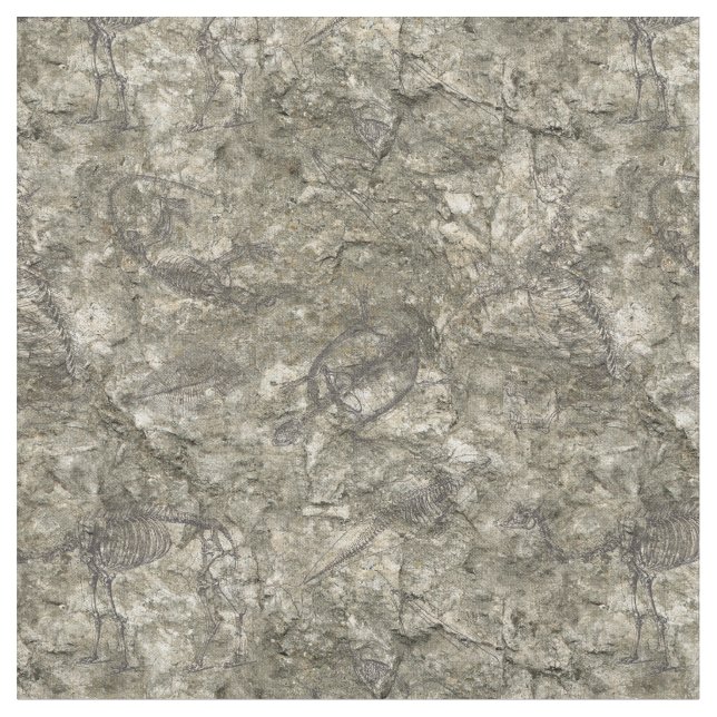 Tela Faux Fossil (De cerca)