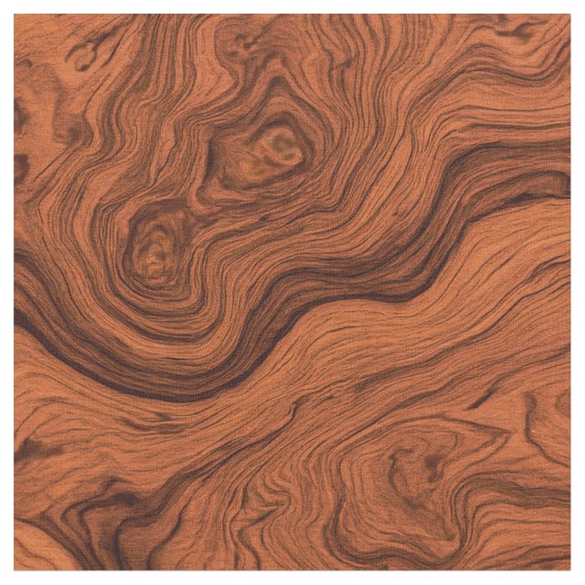 Tela Faux Rustic Walnut Pattern  (De cerca)