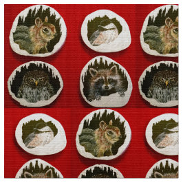 Tela Felices amigos de invierno