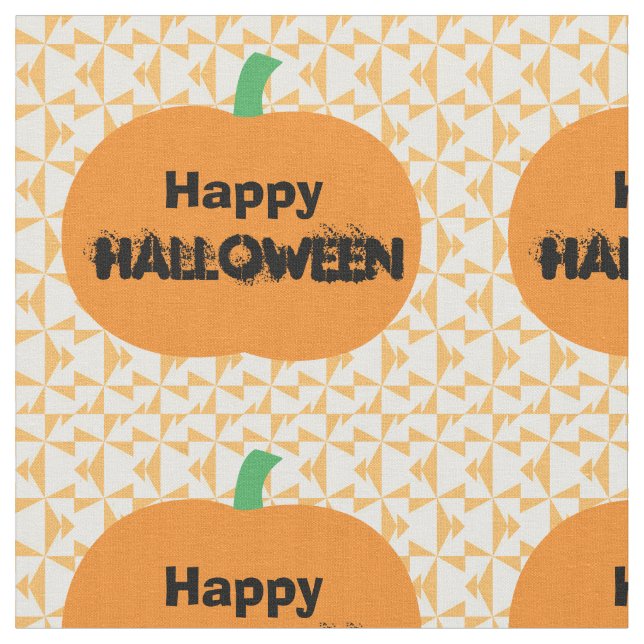 Tela Felices Calabazas de Halloween (De cerca)