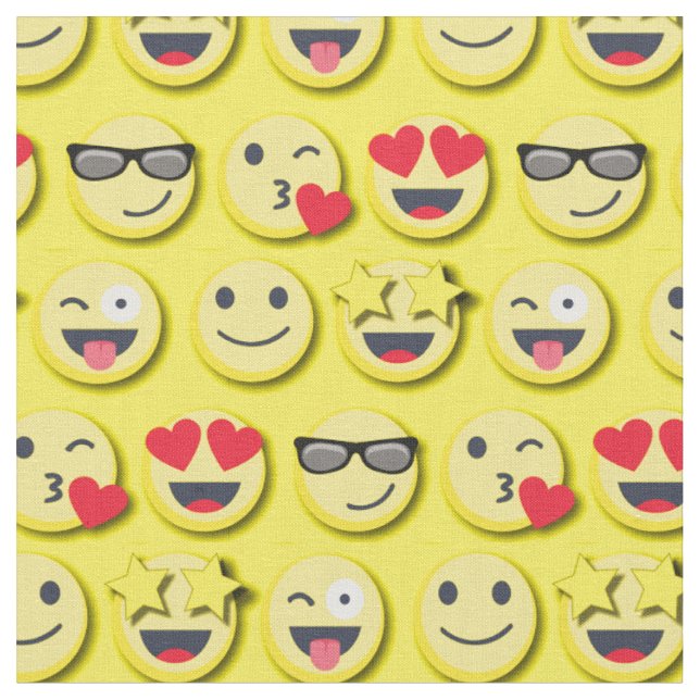 Tela Felices sonrisas (De cerca)