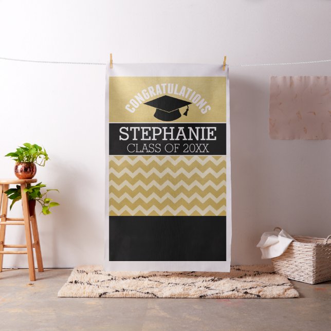 Tela Felicitaciones Graduación de Foto de Graduado (In Situ)