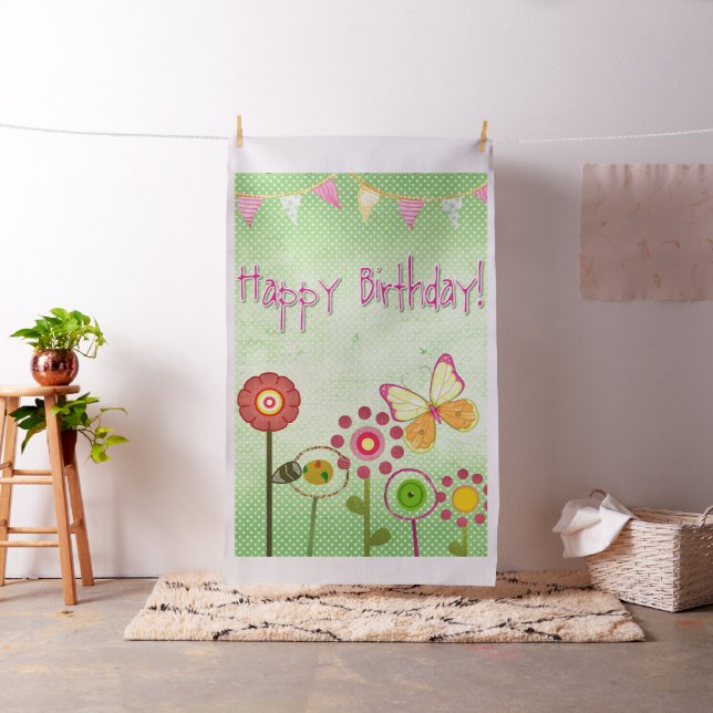 Tela Feliz cumpleaños (In Situ)