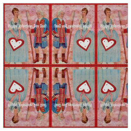 Tela Feliz Día de San Valentín papá