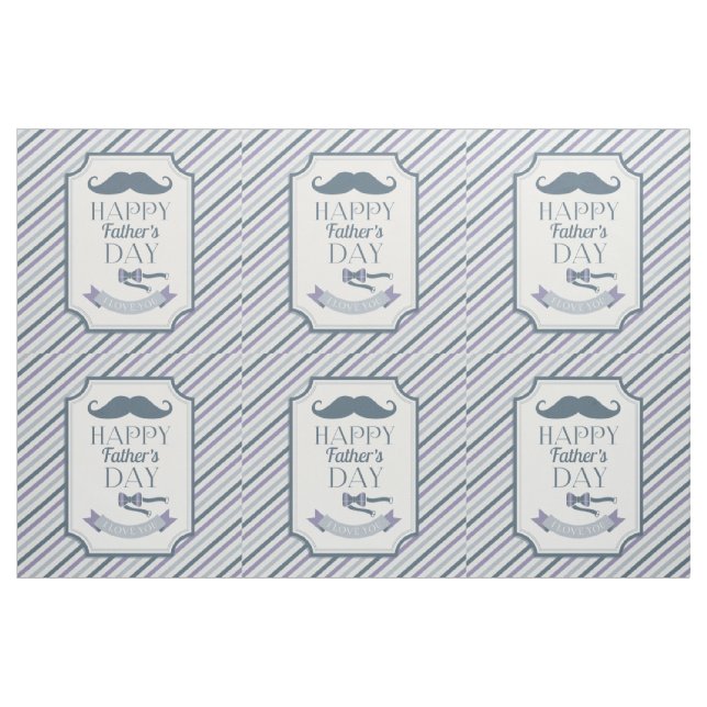 Tela Feliz Día del Padre ("Cuarto gordo" (fat quarter))