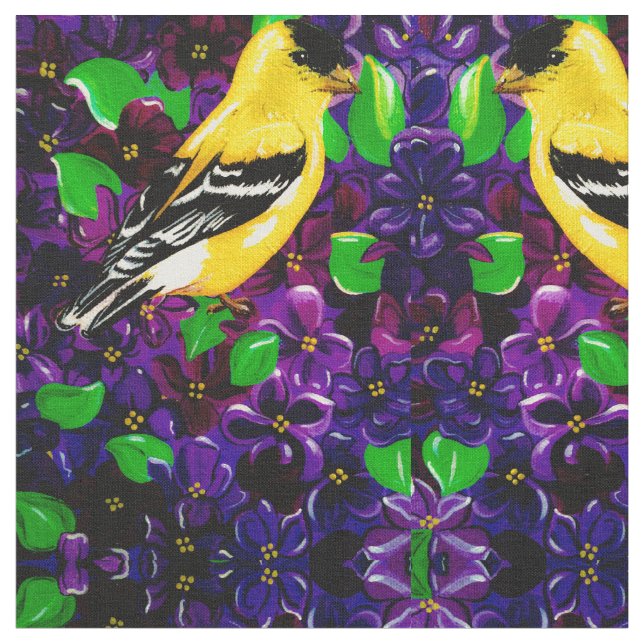 Tela Feliz Goldfinch 2 (De cerca)