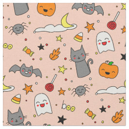 Tela Feliz Haunting Halloween Fabric