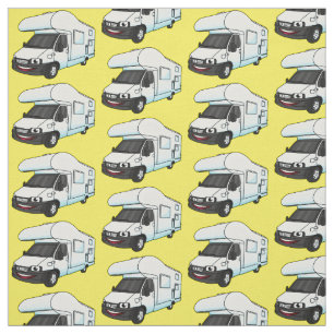 Tela Feliz ilustracion personalizado de camperán