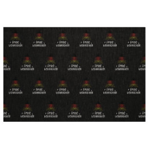 Tela Feliz Navidad con bandera alemana