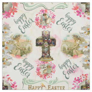 Tela Feliz Pascua Jesús Reanudación Ángel Wreats