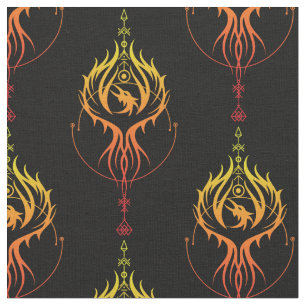 Tela Fénix en llamas