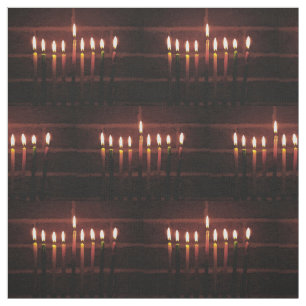 Tela Festival de las Luces Hanukkah Fabric
