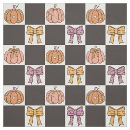 Tela Fiesta de Halloween Coquette Chica Lazo de Calabaz