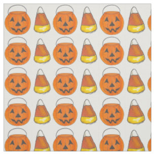 Tela Fiesta de Halloween de maíz dulce de calabaza o tr