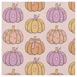 Tela Fiesta de Halloween Rosa Coquette Femenina Calabaz
