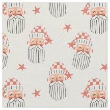 fiesta de Navidad de invierno cara de Santa guarde