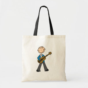 Tela Figura bolso del palillo de la guitarra