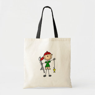 Tela Figura bolso del palillo de pesca