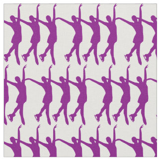 Tela Figura del patinador del tejido de hielo Synchro