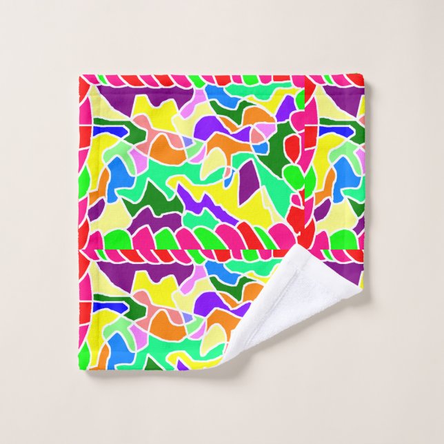 Tela fina y multicolor para ti (Toallita)