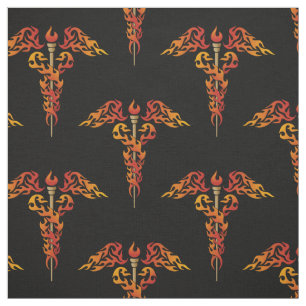 Tela Flames Caduceus