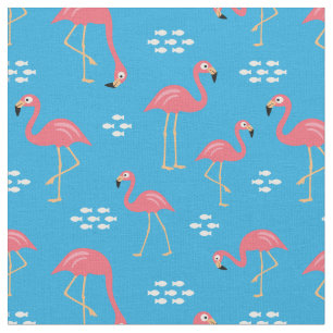 Tela Flamingo Fabric