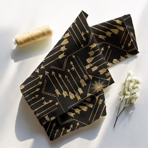 Tela Flechas de Boho y Sun V8 Gold ID748