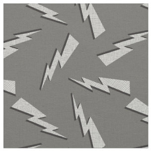 Tela flechas en negrita modernas geométricas perno gris