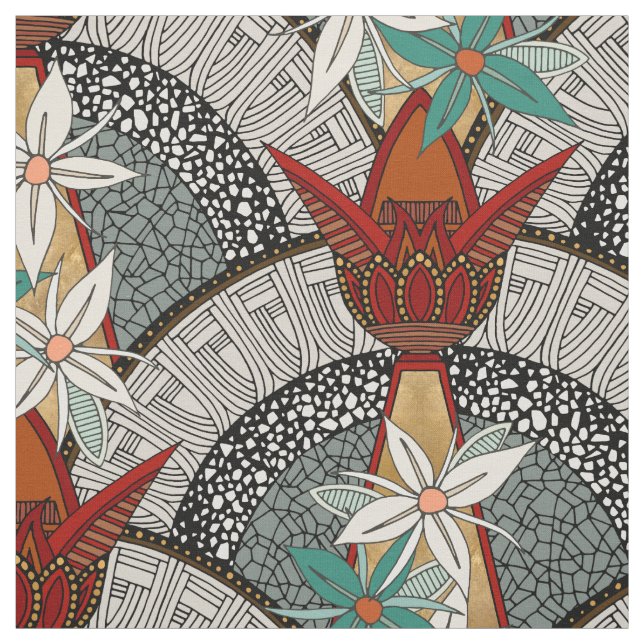 Tela fleur del deco (Retal)