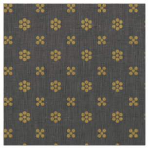 Tela Fleur Dot - Carbón