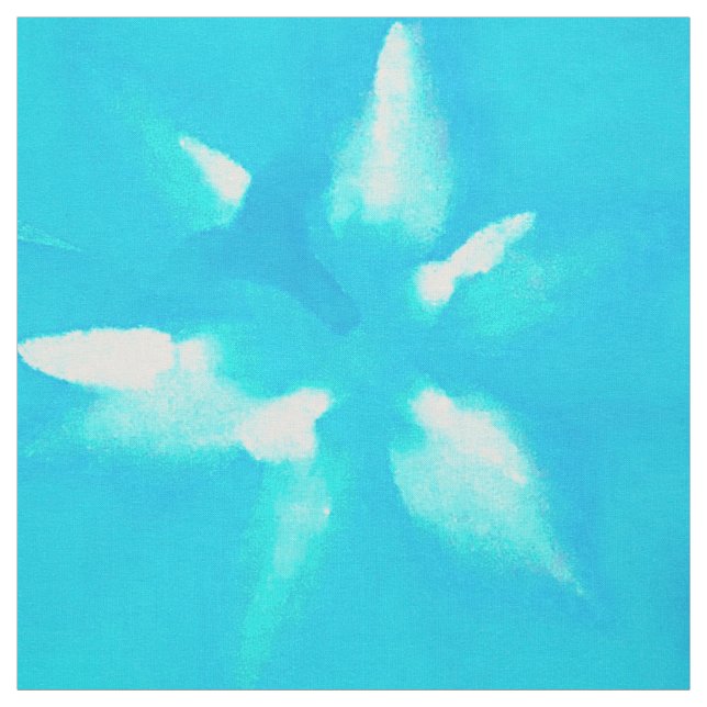 Tela Flor azul (Retal)